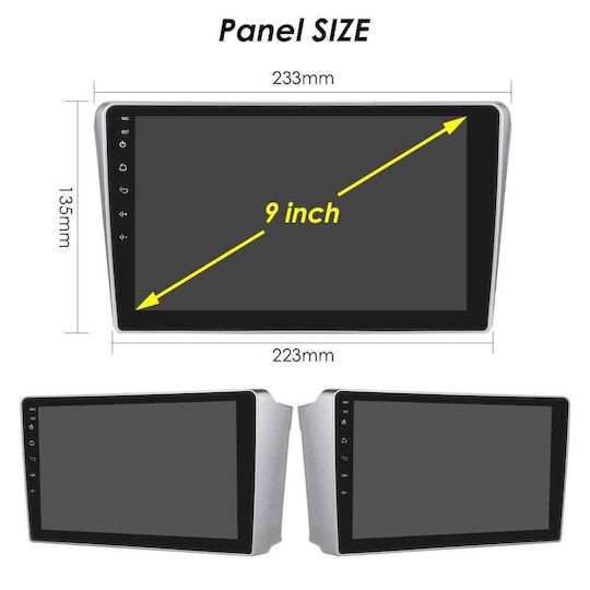 Digital IQ Car Audio System for Toyota Avensis 2003-2009 (Bluetooth/USB/WiFi/GPS/Apple CarPlay/Android Auto) with 9" Touch Screen