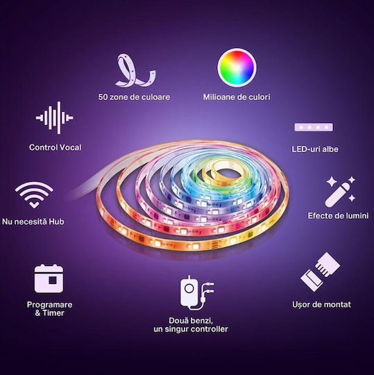 TP-LINK Smart Bandă LED Wi-Fi 5m
