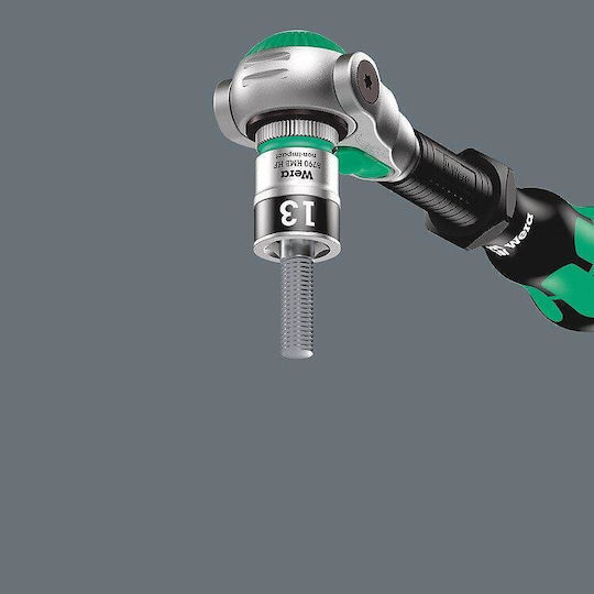 Wera Wera 8100sa Zyklop Касетъчен Ключ с Глухи Ключове 1/4" 42 Броя