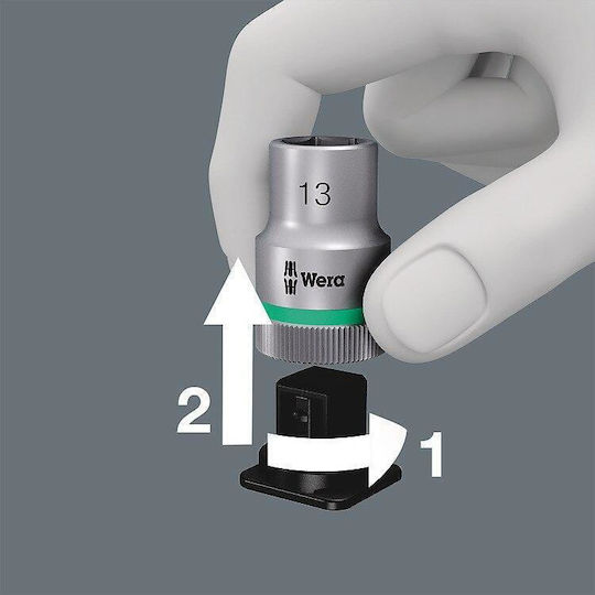 Wera Wera 8100sa Zyklop Касетъчен Ключ с Глухи Ключове 1/4" 42 Броя