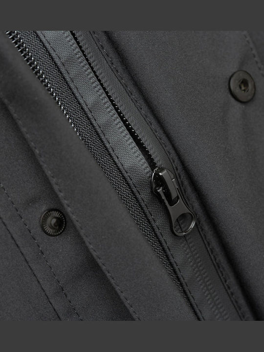 Tucano Urbano Cooldry Hydroscud Χειμερινό Ανδρικό Μπουφάν Μηχανής Αδιάβροχο Μαύρο