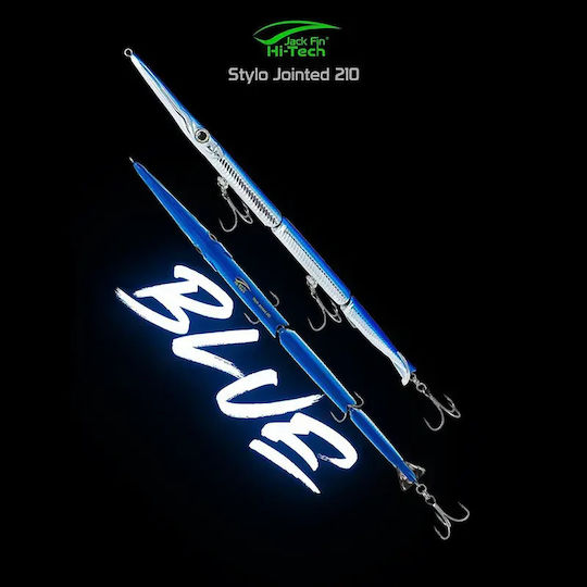 Jack Fin Stylo Τεχνητό Δόλωμα Ψαράκι (Minnow) Μπλε
