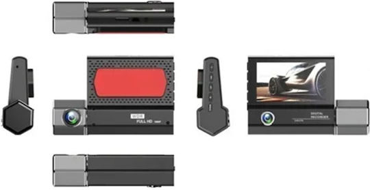 Set Cameră DVR Auto 1080P cu Ecran 3" și Cameră Marșarier