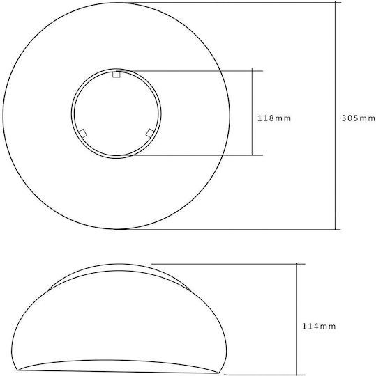 Maclean Beleuchtungszubehör Reflektor 40w Led Lampen Cw Material Pc Mce416
