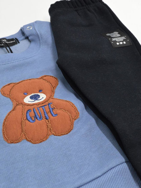 Kinder Sweatpants Set - Jogginganzug Blau