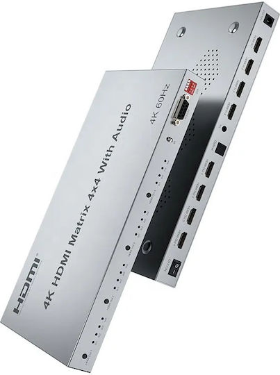 Atc Hdmi Matrix 4 In 4 Out 60hz 02.001.0132