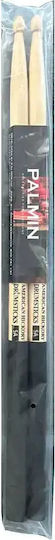 Palmin Palmin-dstick-pb Palmin Drumstick Premium Ah-5b One Pair 110gr American Hickory