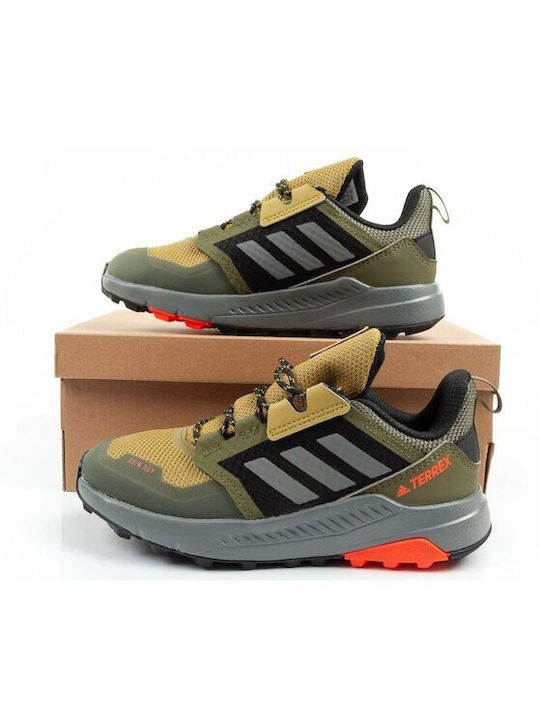 Kids Hiking Shoes Terrex Pulse Olive / Grey Three / Pulse Lilac