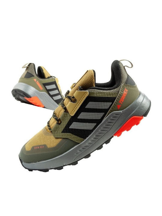 Kids Hiking Shoes Terrex Pulse Olive / Grey Three / Pulse Lilac