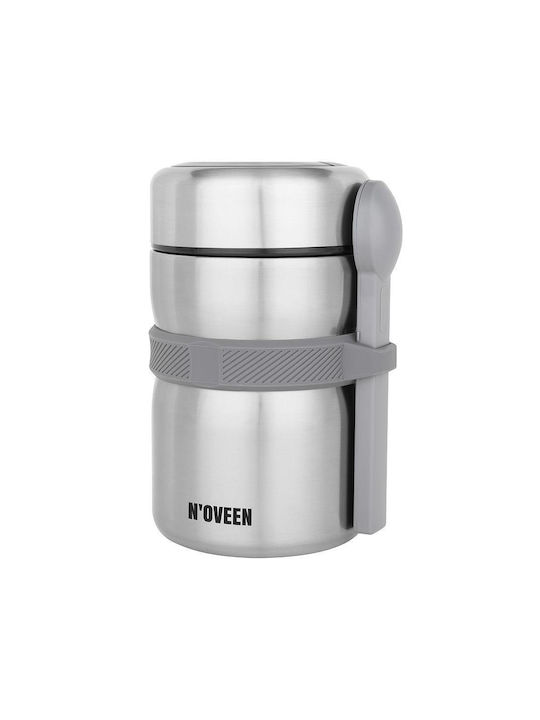 N'Oveen Lunch Box Inox Silver 2lt