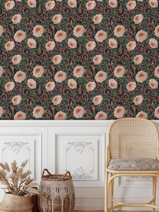 Selbstklebende Tapete Vinyl Rosa 300x61cm