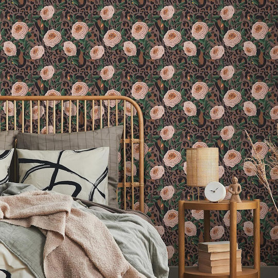 Selbstklebende Tapete Vinyl Rosa 300x61cm