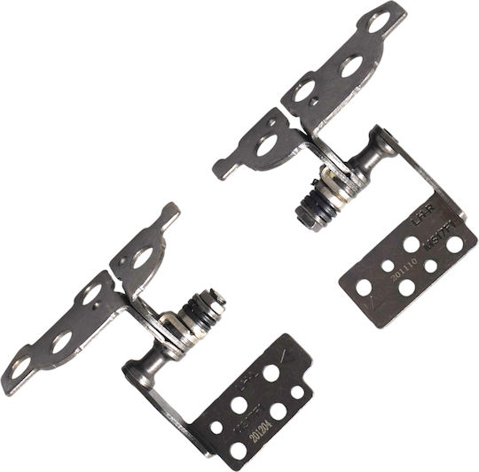 Laptop Hinges Bracket Set MSI GF75 Thin 8RD 8RD-002 9S7-17F112 8RC 8RC-005DE MS-17F1 MS-17F5 8SC 9SC 9RCX MS-17F2 Left & Right No Brackets Code 1-HNG0911