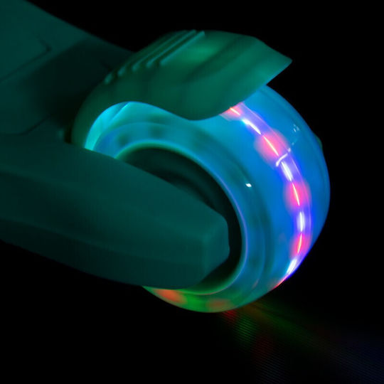 Nils Scutere Copii Pliabil Fun HLB12 3 Roți Cu Iluminare LED Albastru