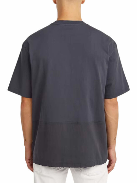 T-shirt Γκρι Σκούρο