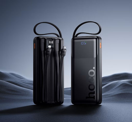Hoco J156 Power Bank 10000mAh 22.5W με Θύρα USB-A και Θύρα USB-C Quick Charge 3.0 Μαύρο
