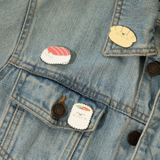 Σετ 4 Κονκάρδες Pusheen Sushi Roll