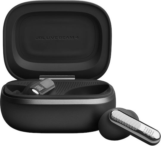 JBL Live Beam 4 In-ear Bluetooth Handsfree Headphones with Sweat Resistance and Charging Case Black