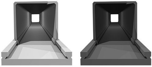 1406 1406 40xh25 Closed Channel Pack 80 Pieces
