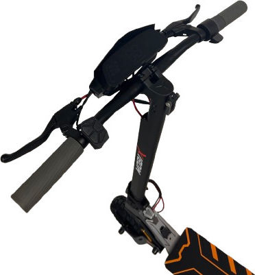 Mobix F1 Electric Scooter with 25km/h Max Speed and 45km Range in Black Colour