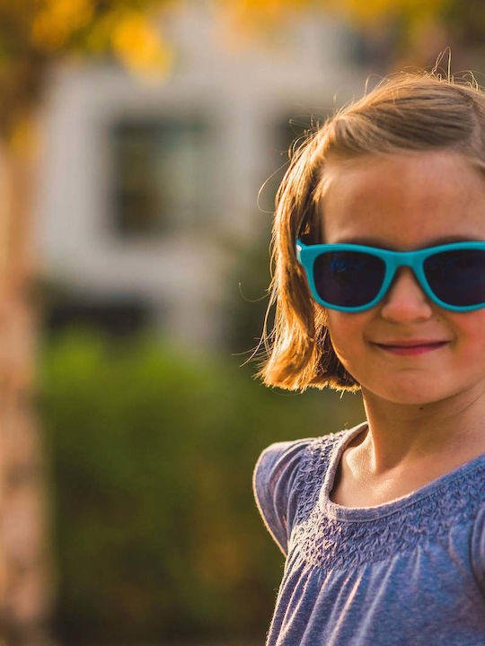 Real Shades Unbreakable Kids Sunglasses with Mirror Lens Black for 2-4 Years RS-4EDGTRT