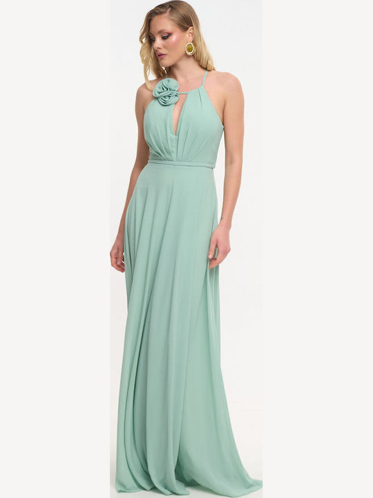 Summer Maxi Dress for Wedding / Christening Mint