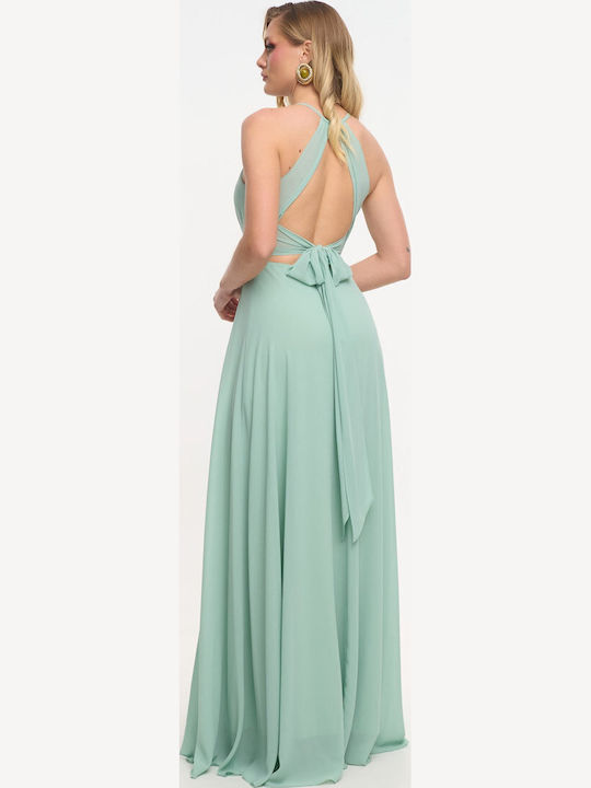 Summer Maxi Dress for Wedding / Christening Mint