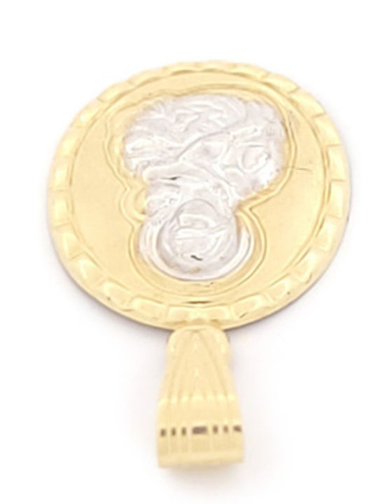 Charm Talisman Göttliche Mutter aus 14K Gold