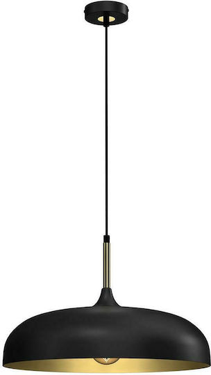 Eko Light Lincoln Hängelampe Schwarz 45cm