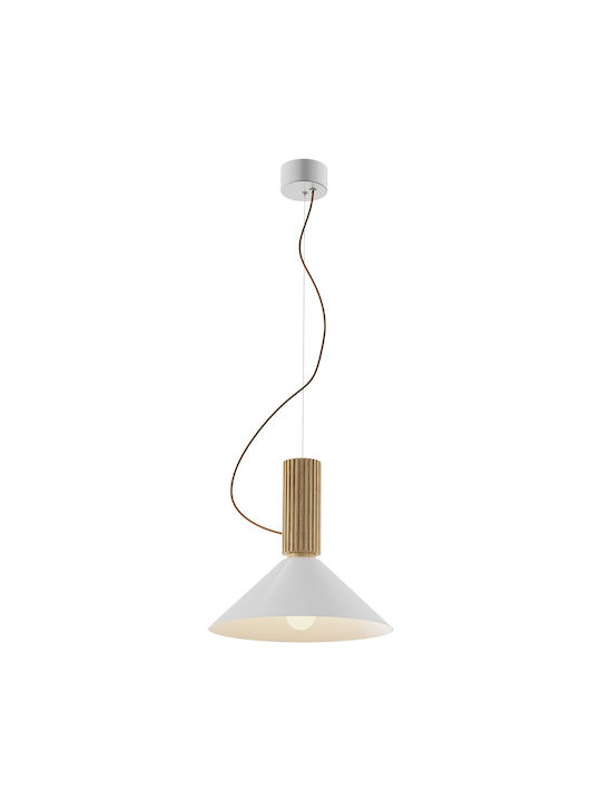 VK Lighting White Pendant Ceiling Light