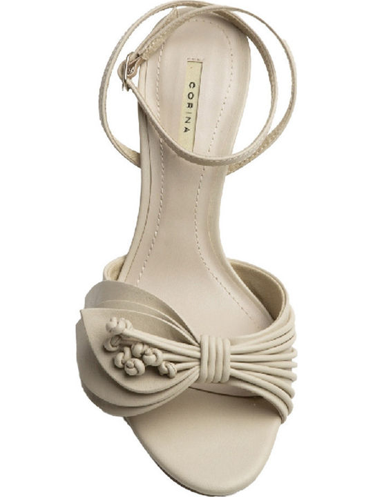 Damen Sandalen Beige