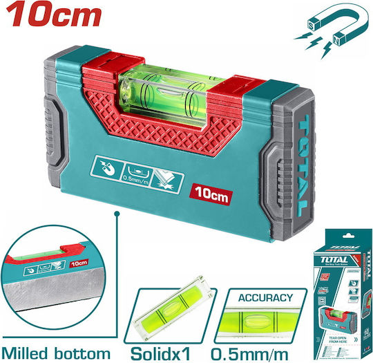 Total TMT205101 Nivelă Magnetică 10cm