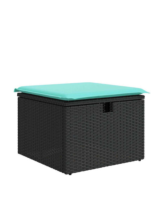 Ecksofa für den Außenbereich Rattan mit Kissen