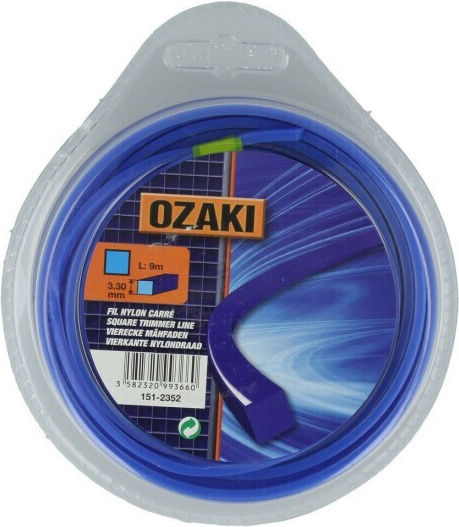 Ozaki 1512352 Μεσινέζα Τετράγωνη Μήκους 9m και Πάχους 3.3mm