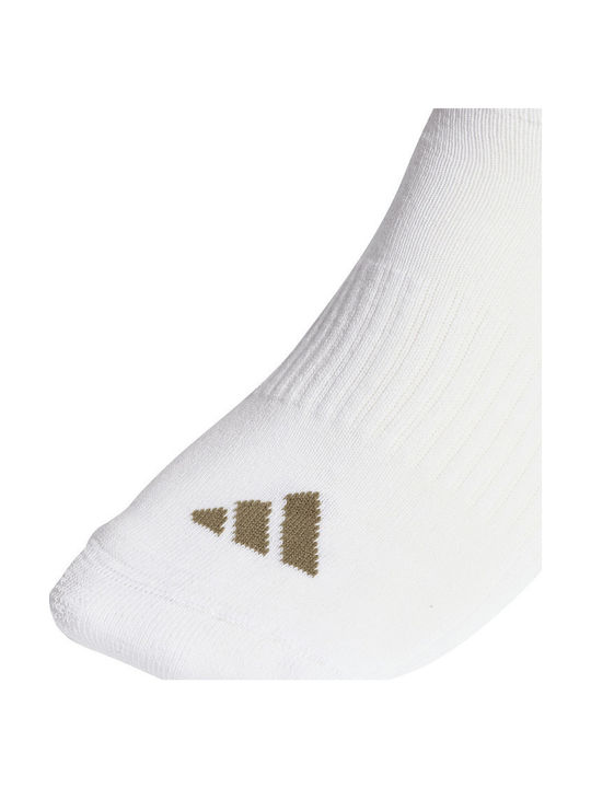 adidas 3 Stripes Tennis Socks Beige 3 Pairs