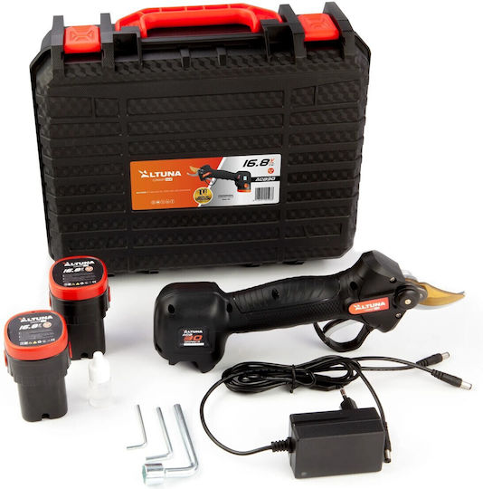 Altuna Battery Pruner Brushless 16.8V 1x2.6Ah/2.6Ah with Maximum Cutting Diameter 30mm
