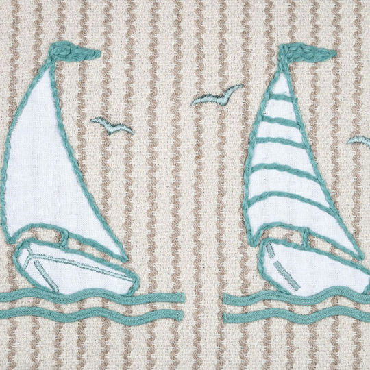 Μαξιλάρι Καναπέ S-f Barbade Naturel 45x45εκ.