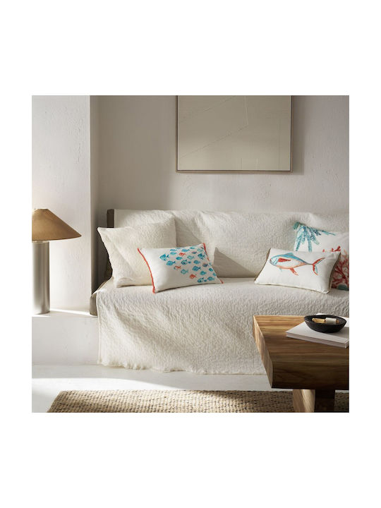 Gofis Home Decorative Pillow Case Gofis from 100% Cotton Aelira 597 45x45cm