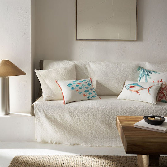Gofis Home Decorative Pillow Case Gofis from 100% Cotton Aelira 597 45x45cm