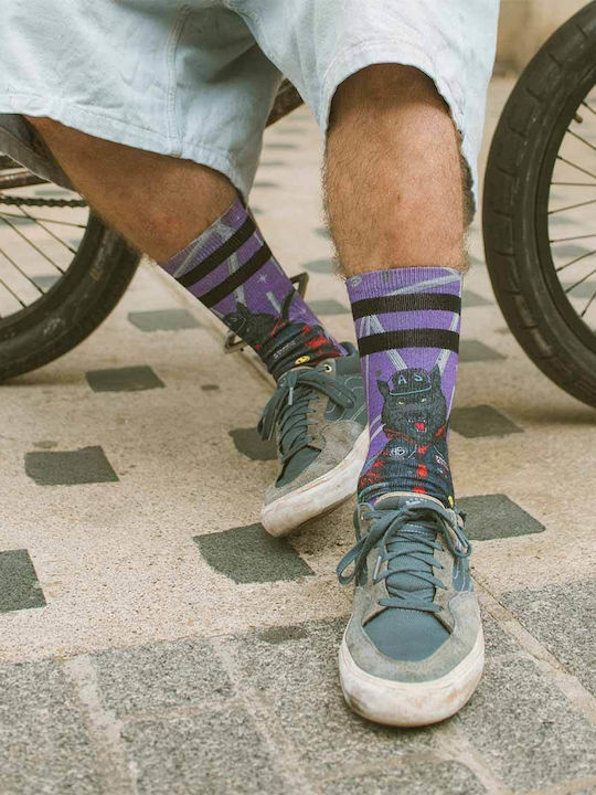 American Socks Mid High Socks Cycling Wolf As551 American Socks Mid High Socks Cycling Wolf As551