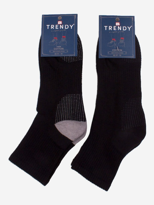 Trendy Herren Socken mit Muster Schwarz Trendy Herren Socken mit Muster Schwarz