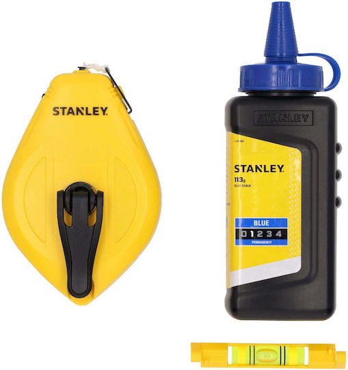 Line Level Set 30m Powder Chalk Line