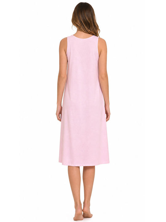 Zen by Daisy Summer Women's Pink Nightgown