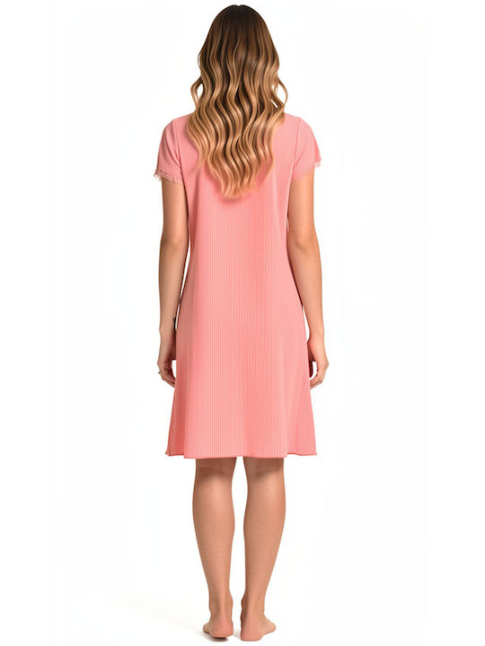 Zen by Daisy Summer Women's Nightgown Coral