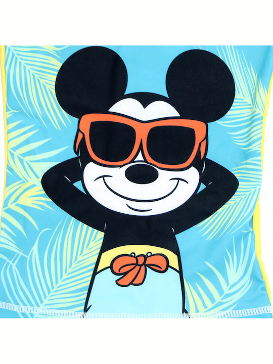 Disney Mickey Kinder Badebekleidung Rashguard Gelb