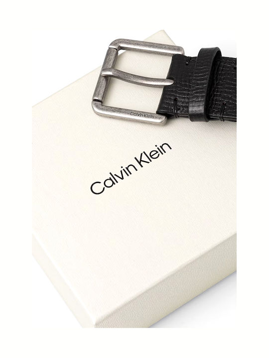 Men's Leather Belt Black