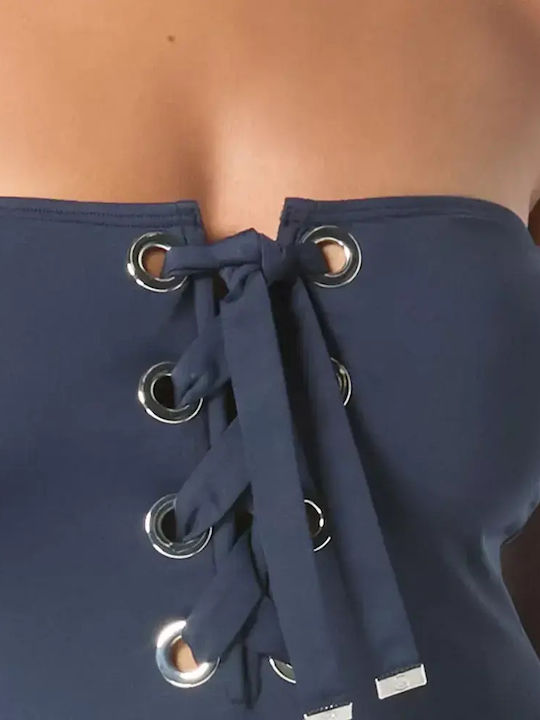 One Piece Swimsuit New Navy
