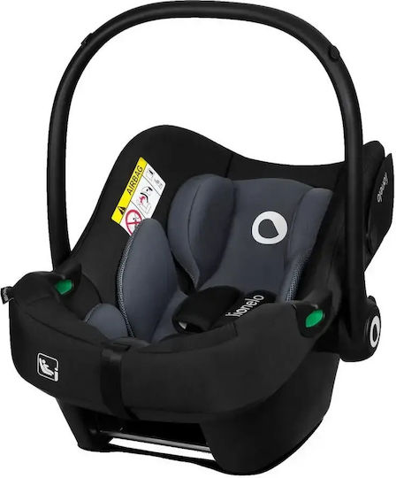 Lionelo Astrid Καθισματάκι Αυτοκινήτου i-Size με Isofix Μαύρο