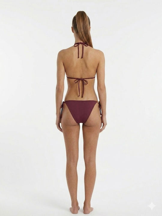 Set Bikini Bordo Adânc