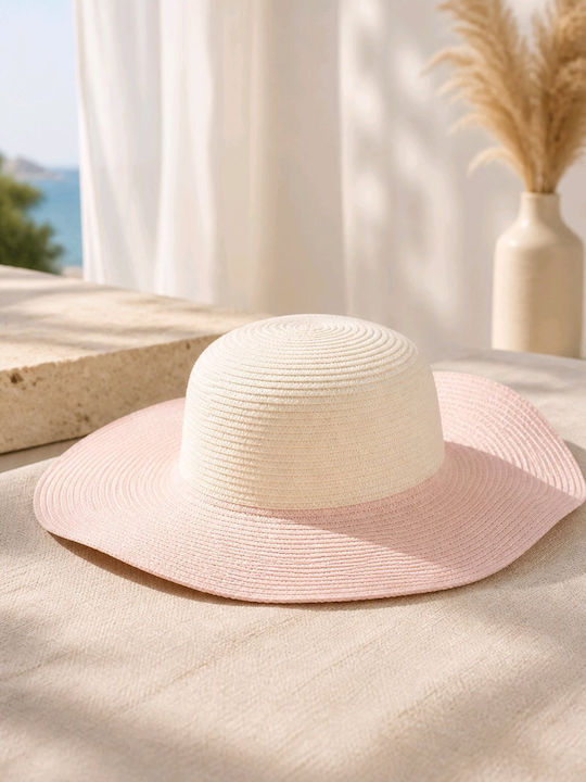 Beltipo Women's Wicker Hat White G-KAPELA-015-E41(5223)